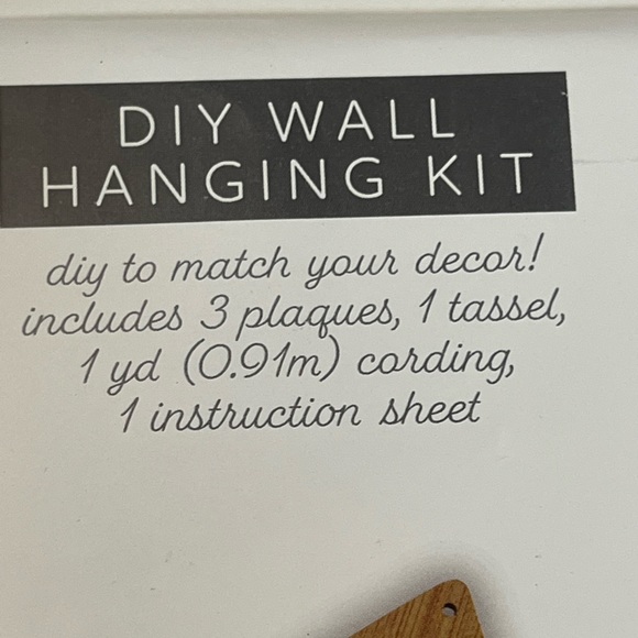 New Paint Your Own (PYO) Hexagon Wall Hanging Kit Crafting - Picture 3 of 14